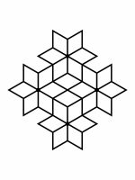 Suport pentru flori cataratoare Trellis Tahti M 69x69 cm