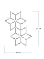 Suport pentru flori cataratoare Trellis Tahti S 44x55 cm - imagine 4