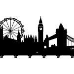 Cuier Hol Pentru Perete 60 cm