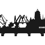 Cuier Hol Pentru Perete Gdańsk 40 cm