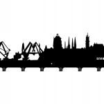 Cuier Hol Pentru Perete Gdańsk 60 cm