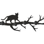 Cuier Hol Pentru Perete Sucursala  30 cm