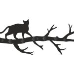 Cuier Hol Pentru Perete Sucursala 50 cm