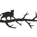 Cuier Hol Pentru Perete Sucursala 70 cm