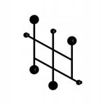 Cuier Hol Pentru Perete Loft 60 cm