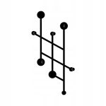 Cuier Hol Pentru Perete Loft 80 cm