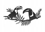 Cuier Hol Pentru Perete Toucan 60 cm