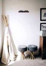 Cuier Hol Pentru Perete Home Sweet Home 40 cm - imagine 2