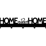 Cuier Hol Pentru Perete Home Sweet Home 50 cm