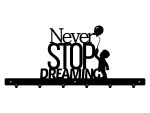 Cuier Hol Pentru Perete Never Stop Dreaming 60 cm