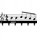 Cuier Hol Pentru Perete Cinci Linii 60 cm