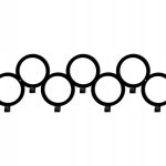 Cuier Hol Pentru Perete Roți 60 cm