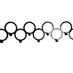 Cuier Hol Pentru Perete Roți 80 cm