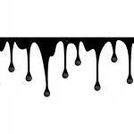 Cuier Hol Pentru Perete Picături 80 cm