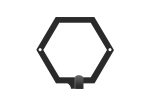 Wieszak na ubrania Heksagon 13cm