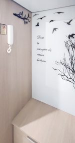 Cuier Hol Pentru Perete Sucursala 40 cm - imagine 2