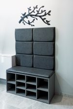 Cuier Hol Pentru Perete Privighetoarea 80 cm - imagine 3