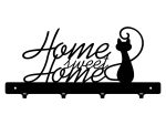 Cuier Hol Pentru Perete Home Sweet Home 40 cm
