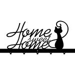 Cuier Hol Pentru Perete Home Sweet Home 70 cm