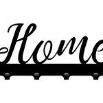 Cuier Hol Pentru Perete Home 40 cm