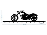 Cuier Hol Pentru Perete Motorul 100 cm - imagine 3