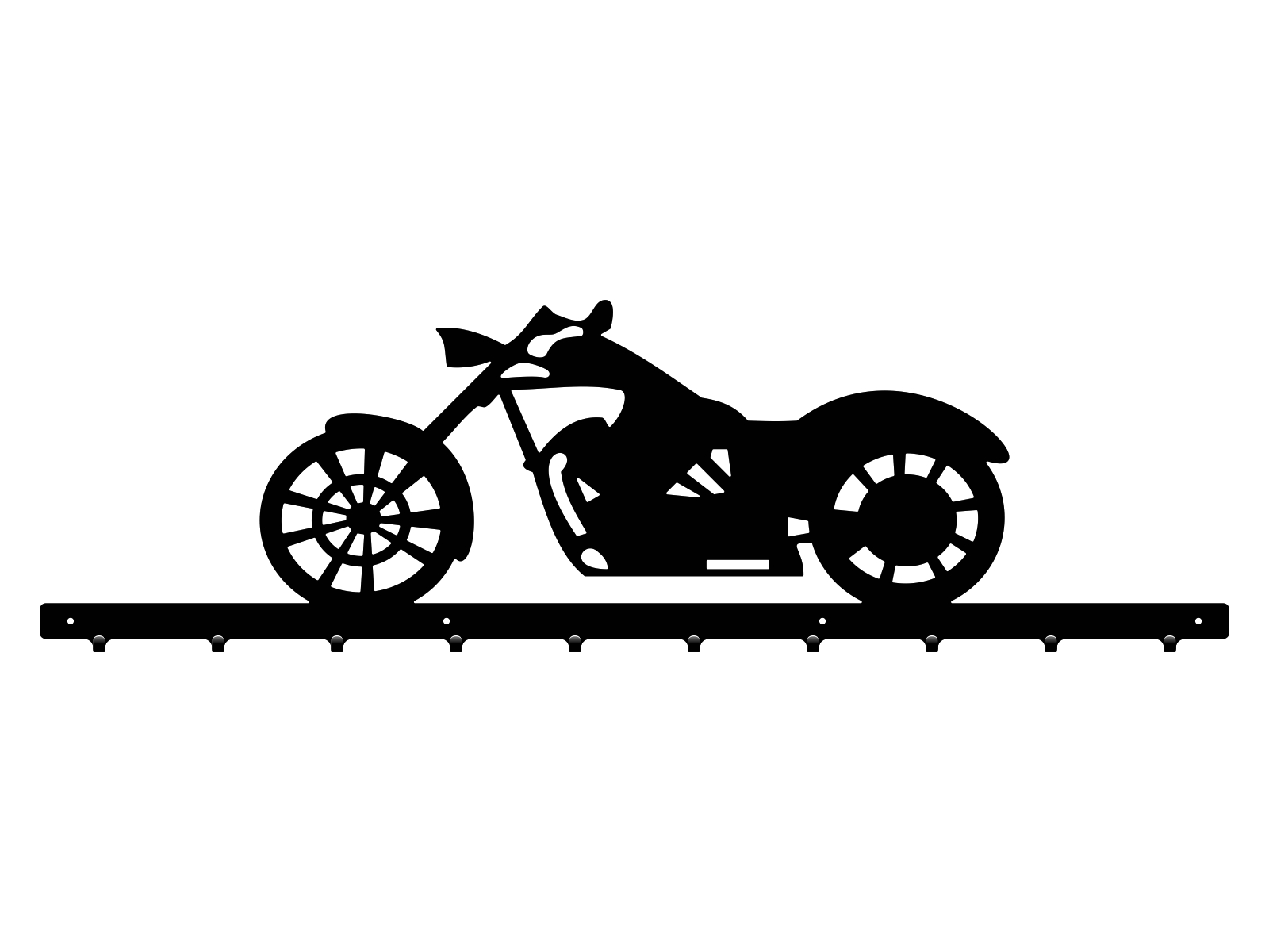 wie024-100-cza Cuier Hol Pentru Perete Motorul 100 cm - imagine 1