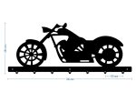 Cuier Hol Pentru Perete Motorul 70 cm - imagine 3