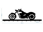 Cuier Hol Pentru Perete Motorul 90 cm - imagine 3