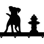 Cuier Hol Pentru Perete Câine 40 cm