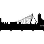 Cuier Hol Pentru Perete Rotterdam 50 cm