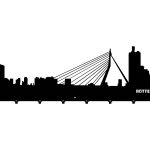 Cuier Hol Pentru Perete Rotterdam 80 cm