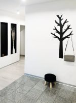 Cuier Hol Pentru Perete Copac 130 cm - imagine 2