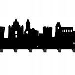 Cuier Hol Pentru Perete Toruń 60 cm