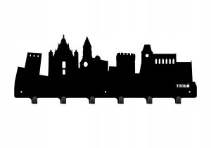 Cuier Hol Pentru Perete Toruń 60 cm