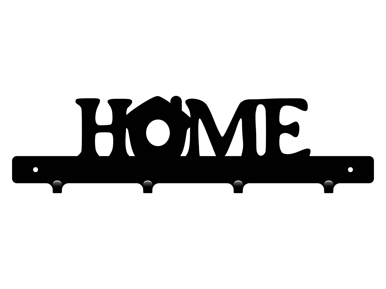 wie275-40-cza Cuier Hol Pentru Perete Home 40 cm - imagine 1