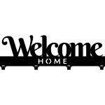 Cuier Hol Pentru Perete Welcome Home 40 cm