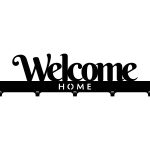 Cuier Hol Pentru Perete Welcome Home 50 cm