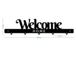 Cuier Hol Pentru Perete Welcome Home 50 cm - imagine 3