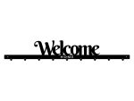 Cuier Hol Pentru Perete Welcome Home 90 cm