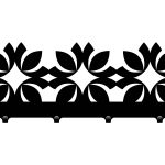 Cuier Hol Pentru Perete Marocan II 40 cm