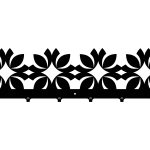 Cuier Hol Pentru Perete Marocan II 60 cm