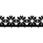 Cuier Hol Pentru Perete Marocan II 80 cm