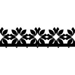 Cuier Hol Pentru Perete Marocan II 90 cm