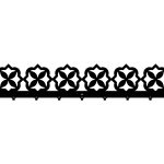 Cuier Hol Pentru Perete Marocan III 90 cm