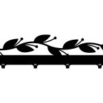 Cuier Hol Pentru Perete Creangă 40 cm