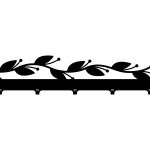 Cuier Hol Pentru Perete Creangă 50 cm