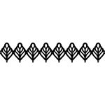 Cuier Hol Pentru Perete Open Work 100 cm