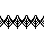 Cuier Hol Pentru Perete Open Work 60 cm