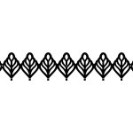 Cuier Hol Pentru Perete Open Work 90 cm