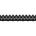 Cuier Hol Pentru Perete Frunze 90 cm